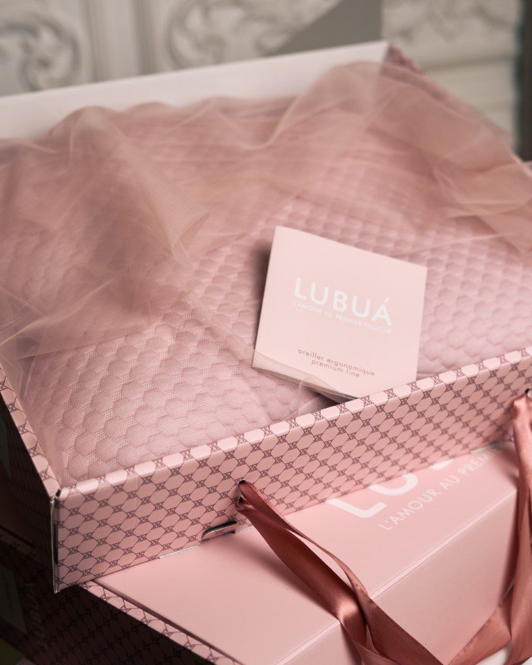 Эксклюзивная лечебно-профилактическая подушка Darly П501 LUBUA, Лиловый купить в OrtoMir24